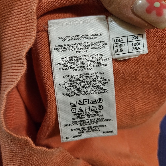 Brooks Brothers Coral Knit in XS - Picture 4 of 4